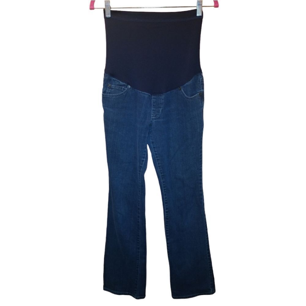 Liz Lange for Target Maternity Jeans with Panel Size 2